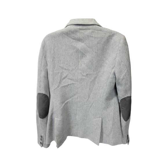 Ann Taylor Loft Women's 8 Gray one-Button Blazer Jacket casual office - Picture 3 of 3